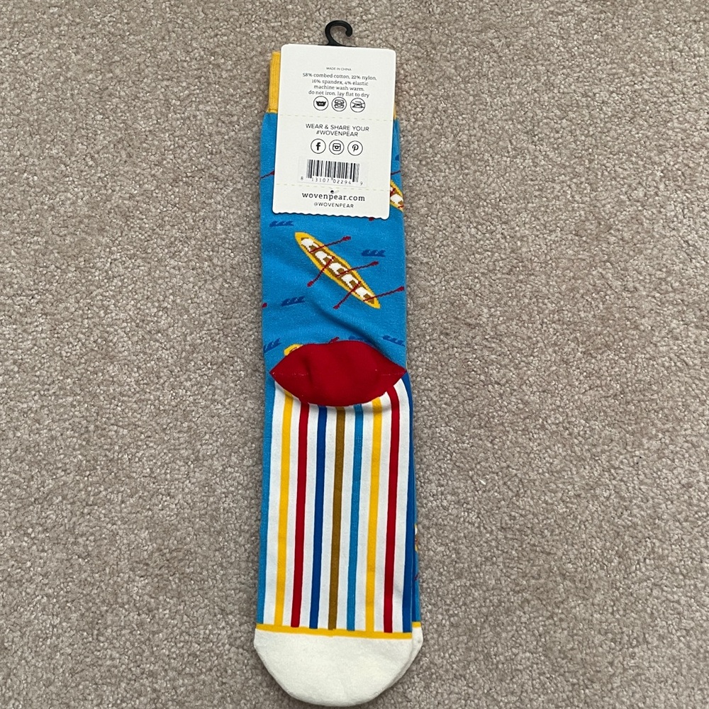 Blue Rowing Socks - Picture 4 of 5